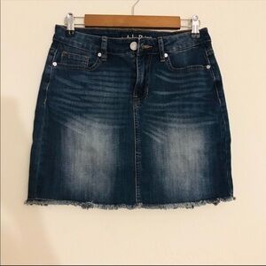 Indigo Rein Denim Skirt Size 3/25